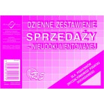 Dzienne zestawienie sprzedaży nieudokumentowanej A6 M&ampampP