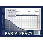 Druk Karta Pracy A5 M&ampampP