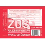 Druk 	Polecenie przelewu ZUS (2 odc.) A6 M&ampampampP