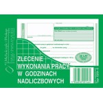 ZLECENIE WYKONANIA PRACY W GODZINACH NADLICZBOWYCH A6 529-5