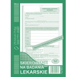 DRUK 850-3 SKIEROWANIE NA BADANIA LEKARSKIE A5 M&ampampP