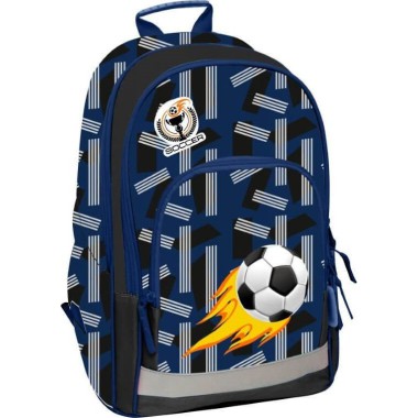 HAMA Plecak Szkolny Blue Soccer