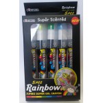 KREDKI ŻELOWE ZAPACHOWE 5 KOLORÓW RAINBOW ZMYWALNE