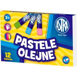 KREDKI PASTELE OLEJNE 12SZT