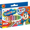 KREDKI ŚWIECOWE BAMBINO 18 KOLORÓW