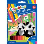 KREDKI SZKOLNE BAMBINO 18 KOLORÓW
