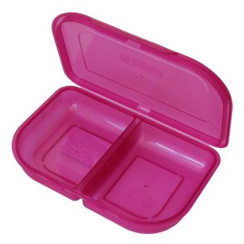 HERLITZ ŚNIADANIÓWKA PLASTIKOWA RÓŻOWA