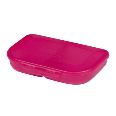HERLITZ ŚNIADANIÓWKA PLASTIKOWA RÓŻOWA