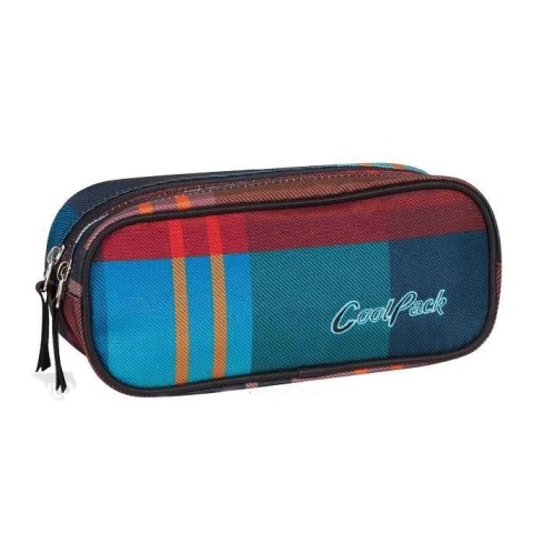 SASZETKA PATIO COOL PACK CLEVER CP59374 MAROON PODWÓJNA PROSTOKĄTNA