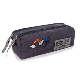 COOLPACK PIÓRNIK TUBA SPARKLING BADGES GREY