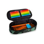 COOLPACK PIÓRNIK TUBA CAMPUS CAMO GREEN BADGES A62210