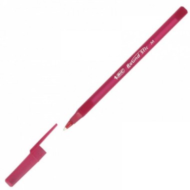 BIC Długopis Round Stic czerwony