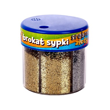 ASTRA Brokat sypki 50 g kolor złoty. srebny