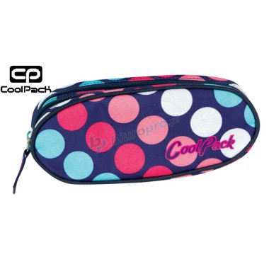 SASZETKA PATIO COOL PACK ACADEMY CP45391 DOTS PODWÓJNA OWALNA