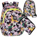 Coolpack Plecak szkolny 2w1 Panda Gang klasa 1-3