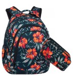 Coolpack Plecak szkolny młodzieżowy 2w1 RIO KWIATY ZESTAW