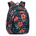 Coolpack Plecak szkolny młodzieżowy 2w1 RIO KWIATY ZESTAW
