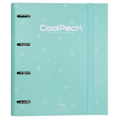 COOLPACK Segregator Organizer A4 z kartkami RING BOOK Pastel Miętowy