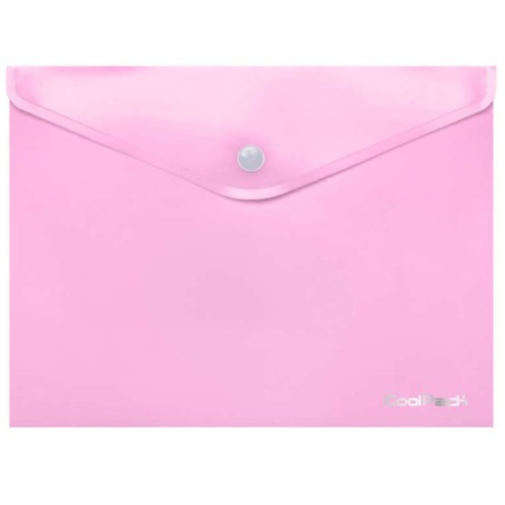 COOLPACK TECZKA KOPERTA NA DOKUMENTY A4 PASTEL RÓŻ