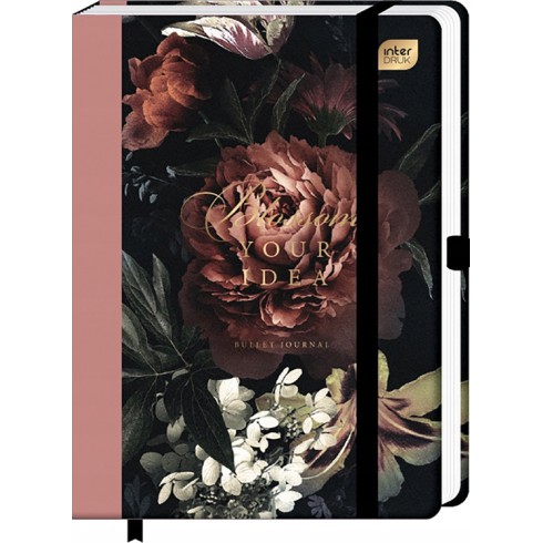 Interdruk Notes Organizer A5 Planer Kreatywny Flowers