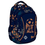 PLECAK SZKOLNY MŁODZIEŻOWY FOOTBALL STRIGHT 3-KOMOROWY SOCCER BALLS