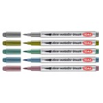 TOMA Pisak deco metallic brush niebieski TOMA Pisak deco metallic brush niebieski