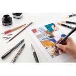 TOMA Pisak deco metallic brush niebieski TOMA Pisak deco metallic brush niebieski