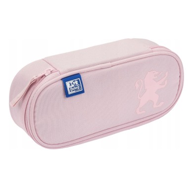 OXFORD Piórnik z klapką tuba organizer pastel