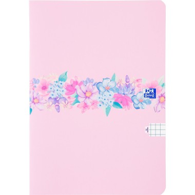 ZESZYT W KRATKĘ A5 OXFORD 32 KARTEK FLOWERS
