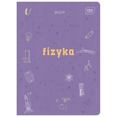 ZESZYT DO FIZYKI A5 HYBRID 60 KARTEK FIZYKA INTERDRUK