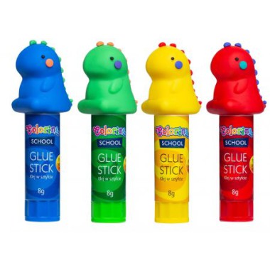 COLORINO Klej w sztyfcie dinozaur