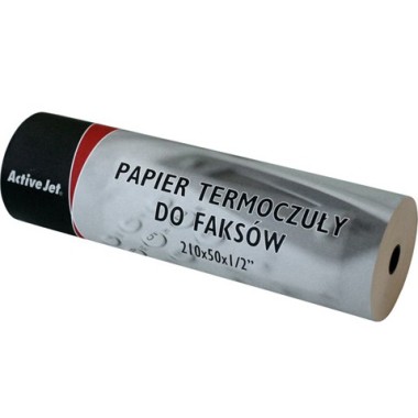 PAPIER TERMOCZUŁY DO FAKSÓW 216x50x1/2