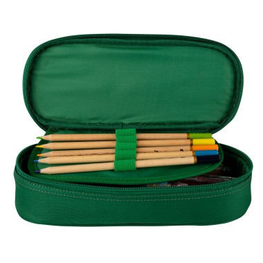 Oxford Piórnik tuba zielony organizer