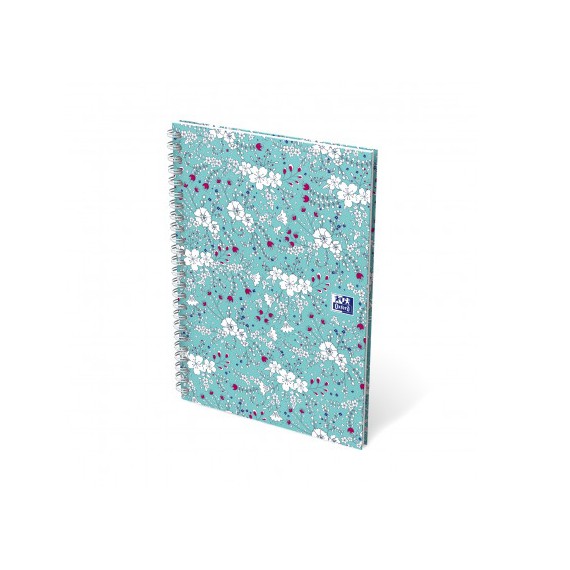 OXFORD KOŁONOTATNIK A5/60  FLORAL