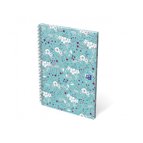 OXFORD KOŁONOTATNIK A5/60  FLORAL