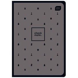 ZESZYT W KRATKĘ A5 INTERDRUK 60 KARTEK SOFT TOUCH CHESS