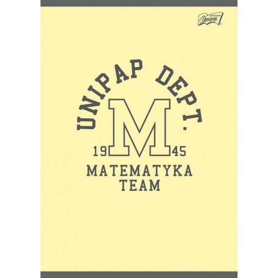 ZESZYT DO MATEMATYKI A5 KRATKA 60K TEMATYCZNY MATEMATYKA COLLEGE