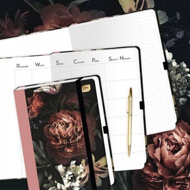 Interdruk Notes Organizer A5 Planer Kreatywny Flowers