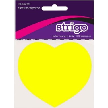 STRIGO Notes Karteczki samoprzylepne serce