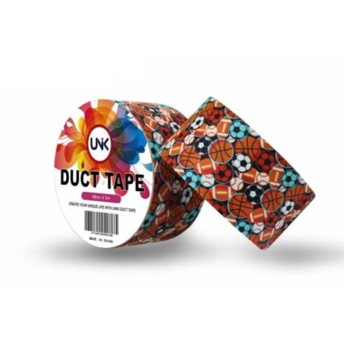 TAŚMA DEKORACYJNA 48mm x 3m SAMOPRZYLEPNA PIŁKA