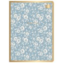 Interdruk Zeszyt METALLIC FLORAL 8szt zestaw A5 60 K KRATKA