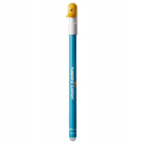 Happy Color Długopis zmywalny 0.5mm niebieski KACZKA Happy Color Długopis zmywalny 0.5mm niebieski KACZKA