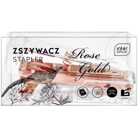 Interdruk Zszywacz Rose Gold