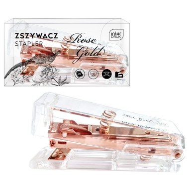 Interdruk Zszywacz Rose Gold