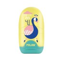 MILAN Temperówko-gumka CAPSULA PEACOCK