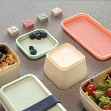 MILAN Śniadaniówka na lunch różowa 0.33l