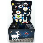 Derform Pojemnik na przybory szkolne ROBOTY Derform Pojemnik na przybory szkolne ROBOTY