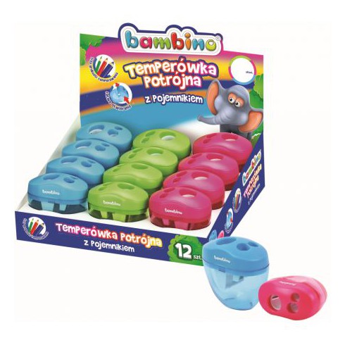 Temperówka potrójna Bambino