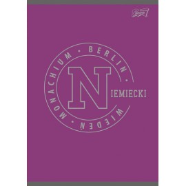 ZESZYT DO NIEMIECKIEGO A5 COLLEGE 60K JĘZYK NIEMIECKI