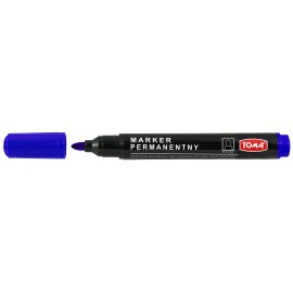 TOMA Marker permanentny niebieski TO-202